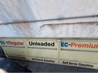 Vintage Gas Sign