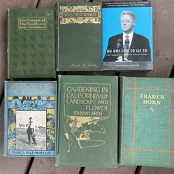 Vintage Books $5 Each Or $20 For All 