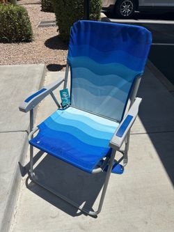 Brand New Oversized Camping Chair/Beach Chair/Folding Chair- 300lb weight limit