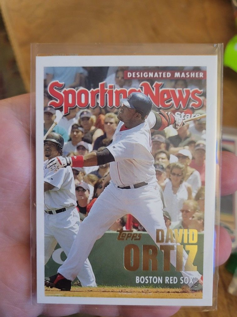 David Ortiz Topps #366 MINT All STARS SPORTING NEWS