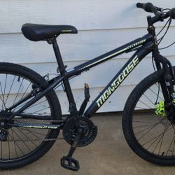 Boys  bicycle 24".  Mongoose