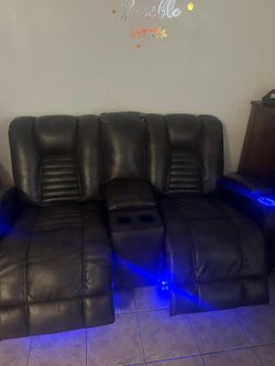 Black Couches