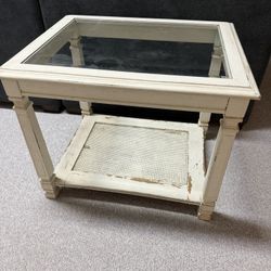 End Table/coffee Table -Would also look great refinished!   
