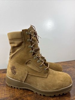McRae USMC Combat Boots Men’s 9.5W Hot Weather Vibram Sole Military Issued EGA