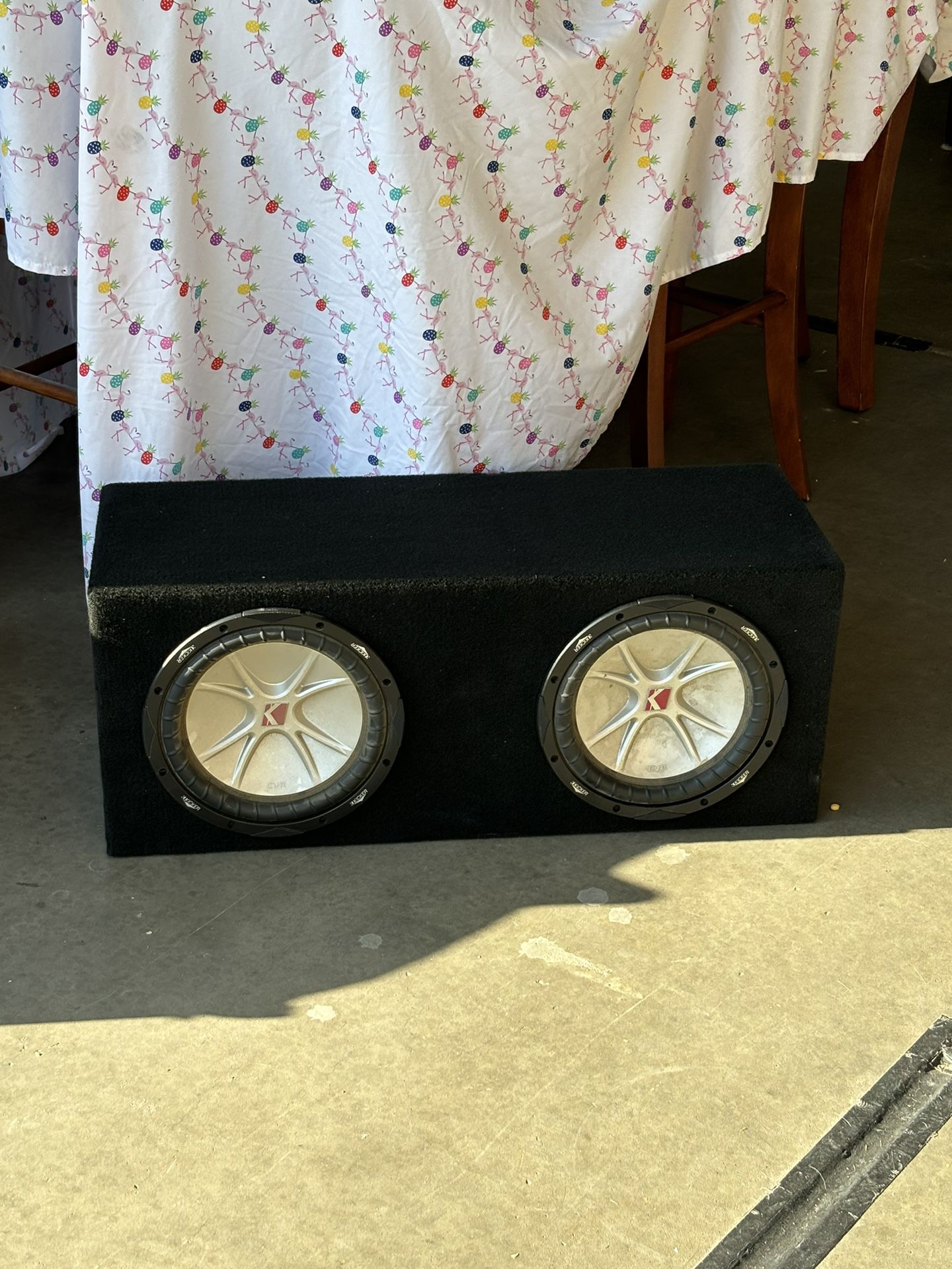 2 10 in. Subwoofers 