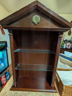 Wooden antique Curio
