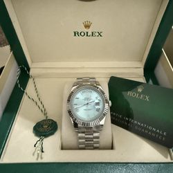 Rolex daydate Ice Blue Dial
