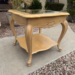 French Country Side End Table