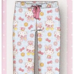 Super Cute! Woman’s 🌸🎀 HELLO KITTY®️Gingham 🎀🌸Sleeping pants
