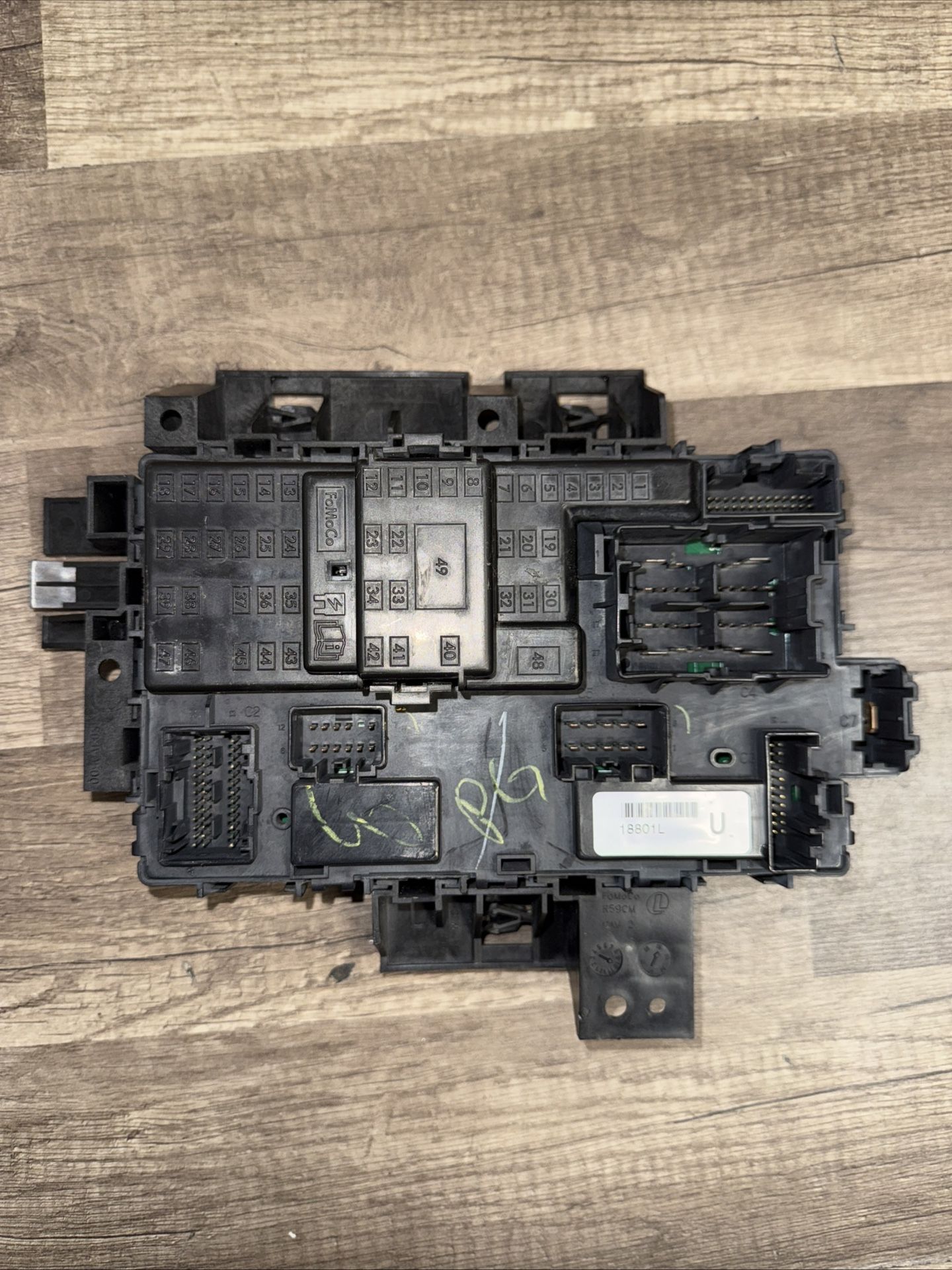 13 14 EXPLORER XLT BODY CONTROL MODULE BCM EC3T 14B476 BA THEFT EB5T 15604 AA