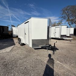 Quality Cargo 7 x 14 Enclosed Trailer 7k