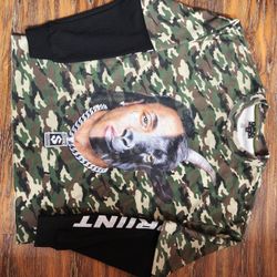 Lil Wayne GOAT Long Sleeve Shirt Camo 