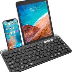 Wireless Keyboard for Tablet, Slim Portable Wireless Keyboard for iPad Universal
