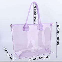 Brand New Clear Tote Bags ‼️