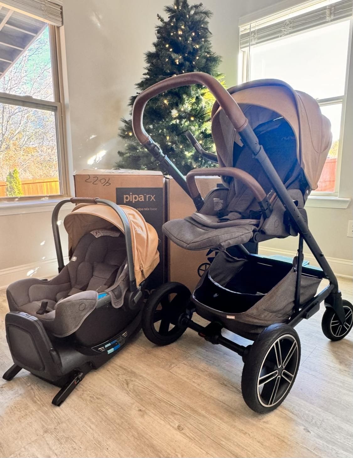 Nuna Stroller And Car seat With Base 