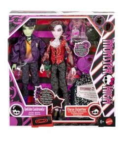 MONSTER HIGH KIERAN AND SPELLDON 2 PACK BOY DOLL SET BRAND NEW IN BOX--PRICE IS FIRM