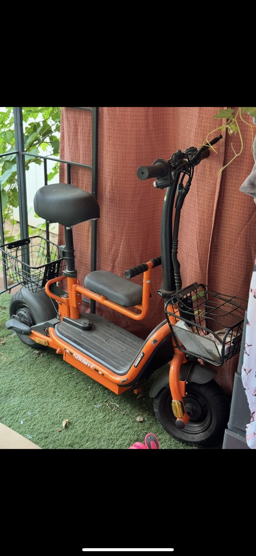 48V 624WH Lithium-ion Battery 750W Peak Power Folding Electric Bike 10" Fat Tire eBike Electric Scooters for Adults