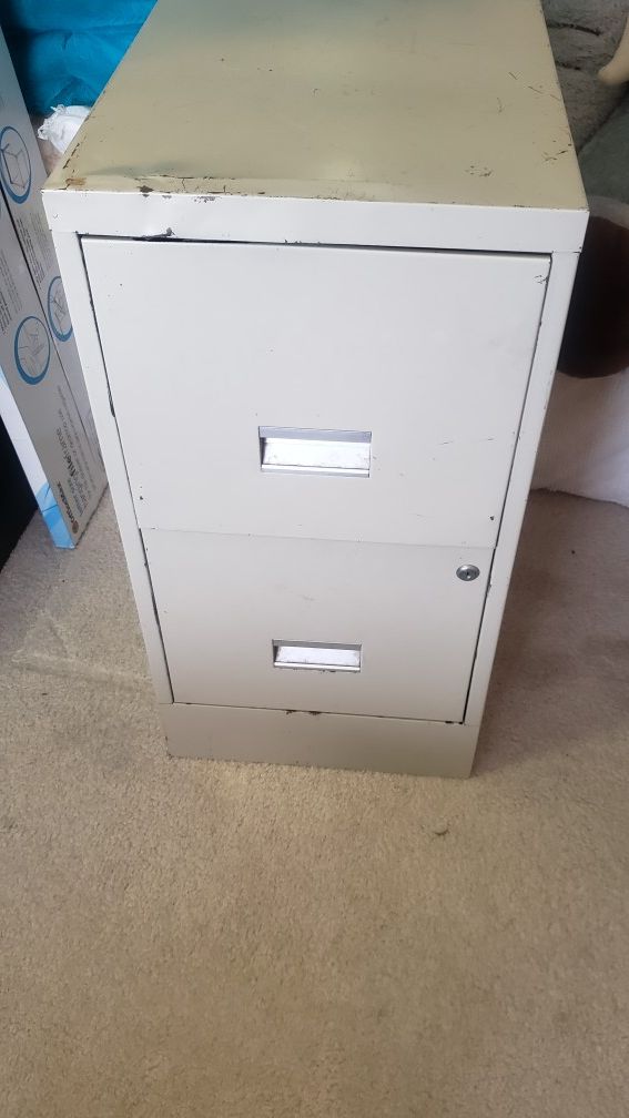 2 drawer file cabinet