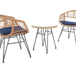 3 Piece Outdoor Furniture Set 