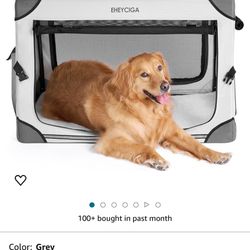 Large Dog Collapsing Dog Crate 