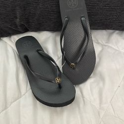 Tory Burch Black Sandals 