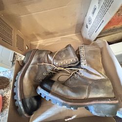 Steel Toed Redwing Boots