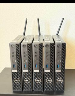 Lot of 5 Dell OptiPlex 5080 & 5090 Micro PCs | Core i7 | 16GB RAM | 512GB SSD | WiFi | Windows 11