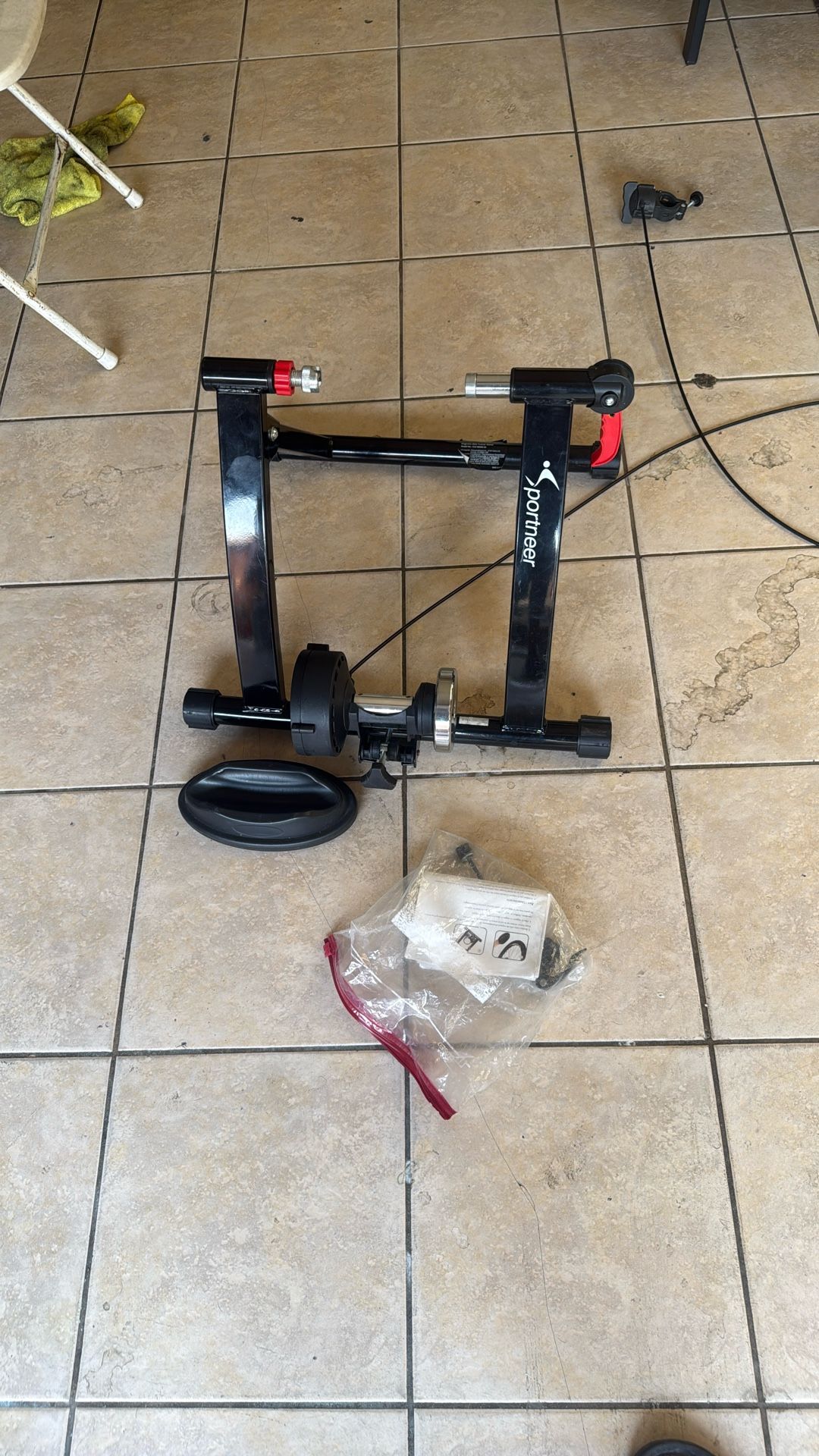 Sportneer Resistance Bike Trainer  Indoor Riding Bike Stand 