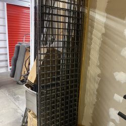 Store Retail Display Grids 7’ X 2’ In Good Condition  
