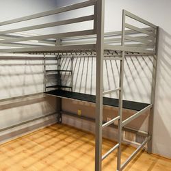 Novogratz Maxwell Full Size Metal Loft bed