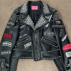 Azalea Wang Leather Jacket