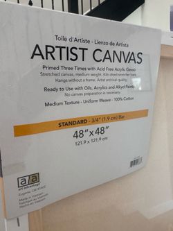 X-Large Blank canvas