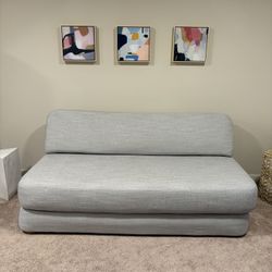 Article Sofa Bed – Light Gray – Excellent Condition