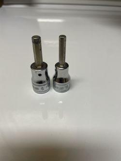 Snap-on 5 & 6mm Hex (Allen) Bit Socket ⅜" Drive - Model FAM5A Made in USA ?