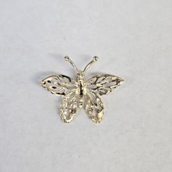 14kt Gold Butterfly Charm