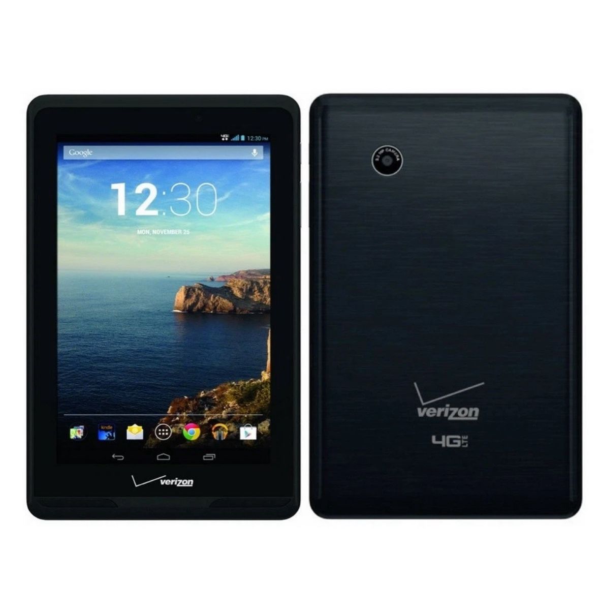 Verizon Wireless Ellipsis 7 QMV7A/B  4G + WiFi Android Tablet Black 7" inch 8GB
