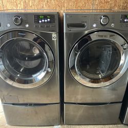 LG Sidekick Steam Washer & Dryer Set 