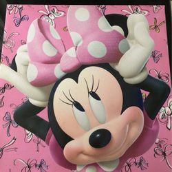 Minnie Mouse Canvas Frame