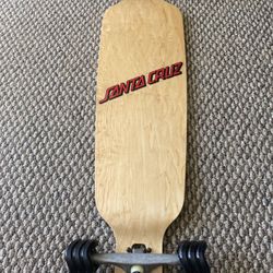 Longboard Double D Thru39.8” X 9.75” Low Low Shark Wheels DNA X Caliber ABEC 9 Double Drop With Amazing Shark Wheels