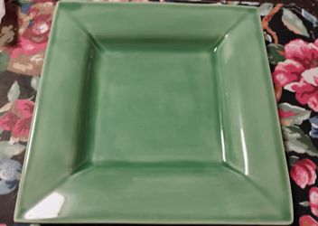 POTTERY BARN 9" SQUARE SAUSALITO PLATES
