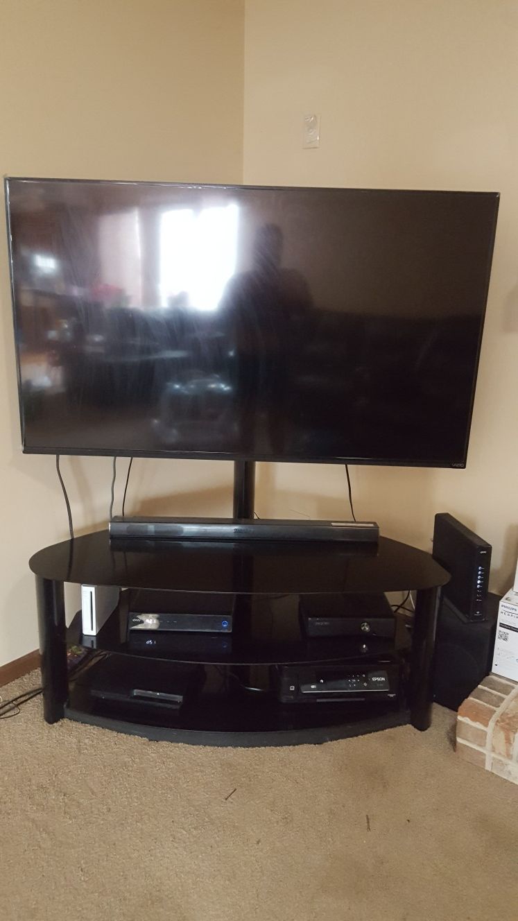 GLASS ENTERTAINMENT CENTER $175 OBO