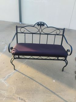 Metal Bench 4' Long