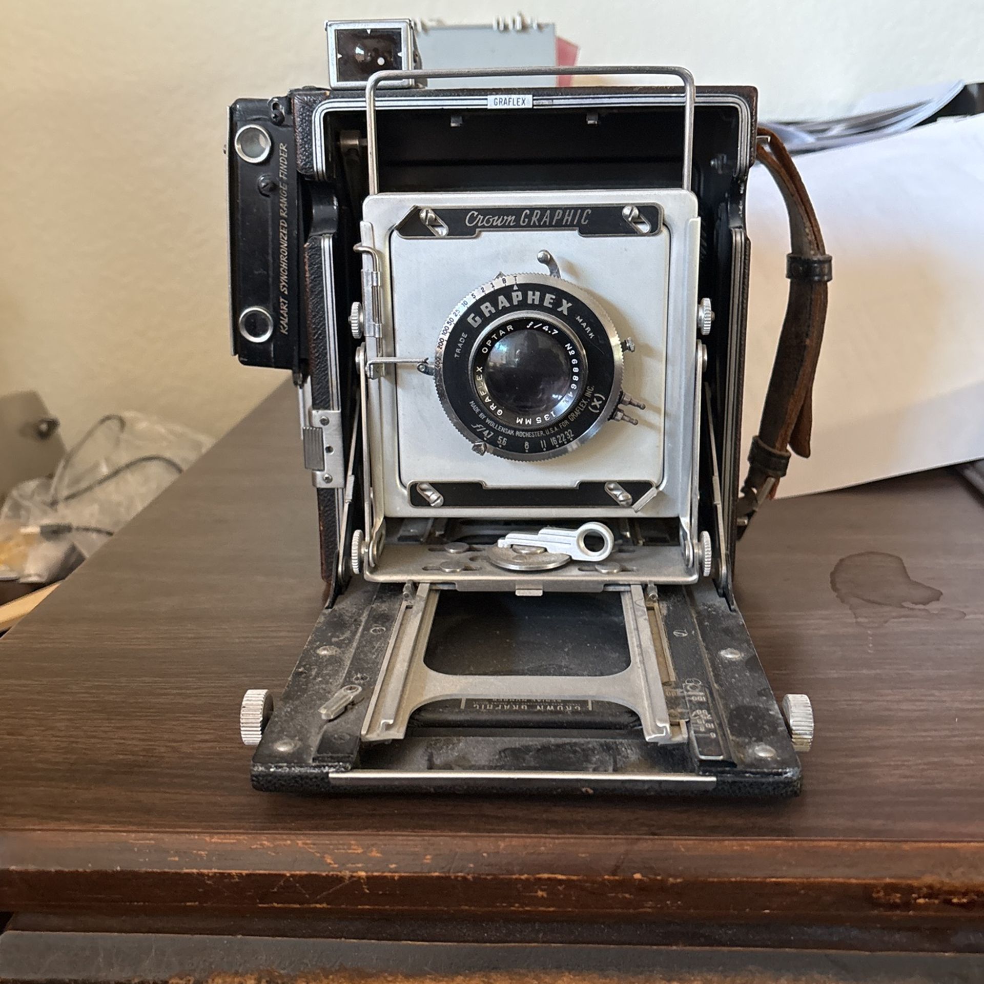 Graflex Crown Graphic Camera