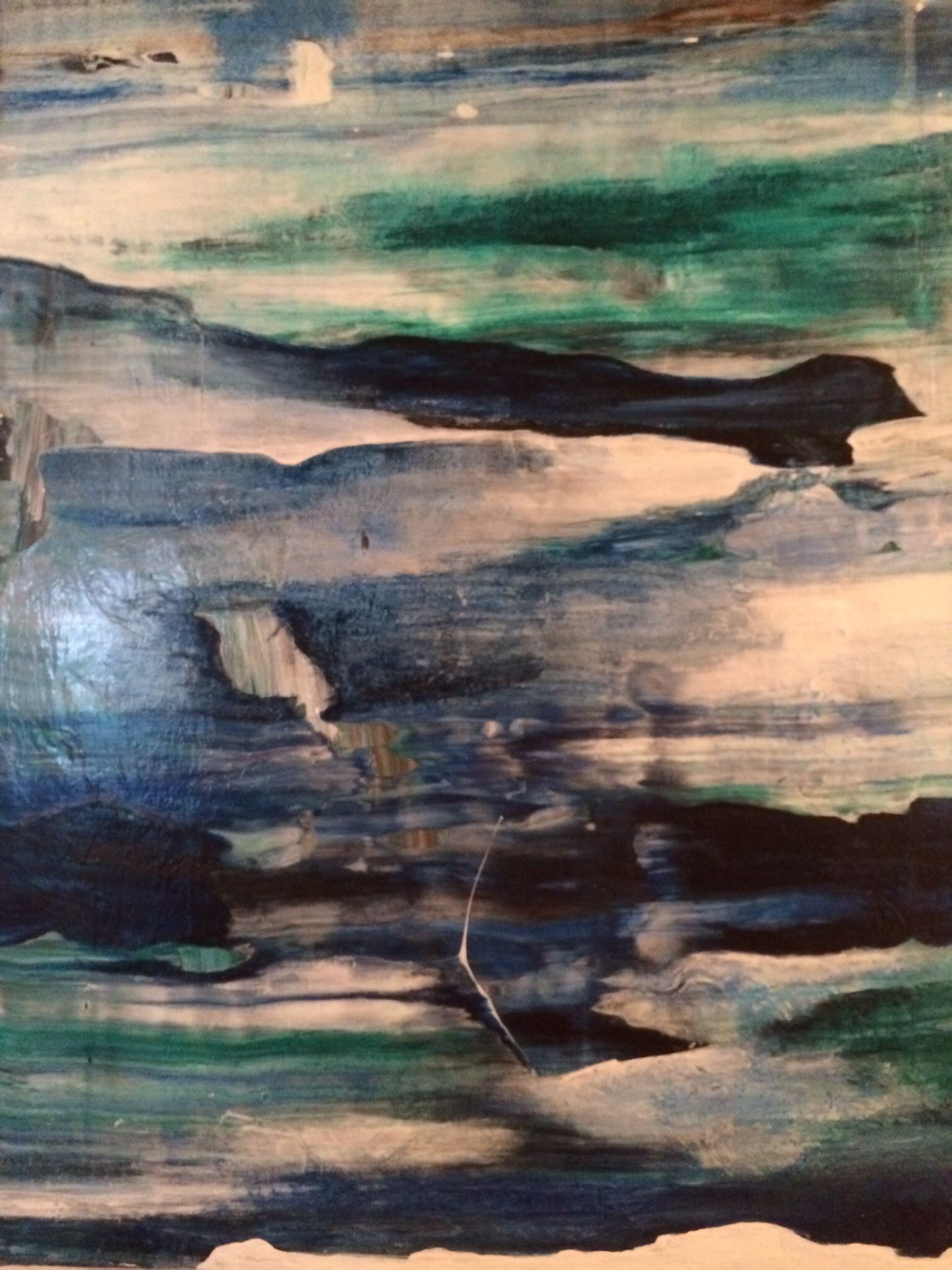 Abstract painting art wall acrylic on the board original