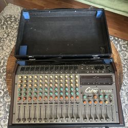 Vintage Cutec MX 1242 Mixer w/ Carry Case 