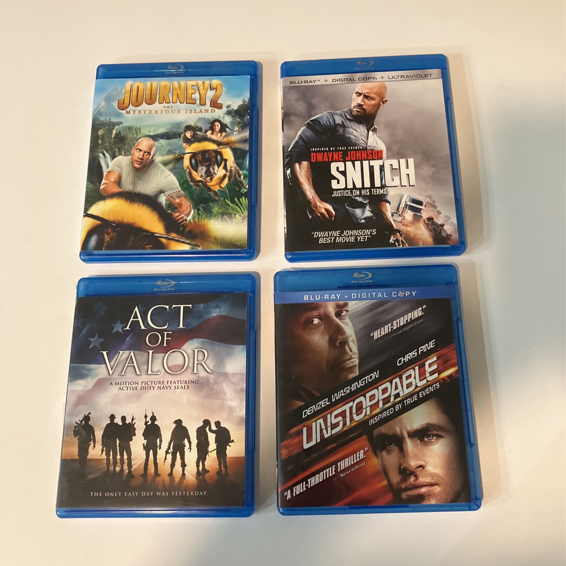4 Blu-Rays For $5
