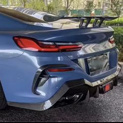 BMW 8 SERIES G14 G15 REAL CARBON FIBER DIFFUSER