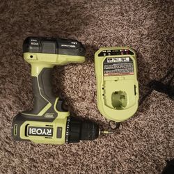 Ryobi Drill Charger And Drill Bits