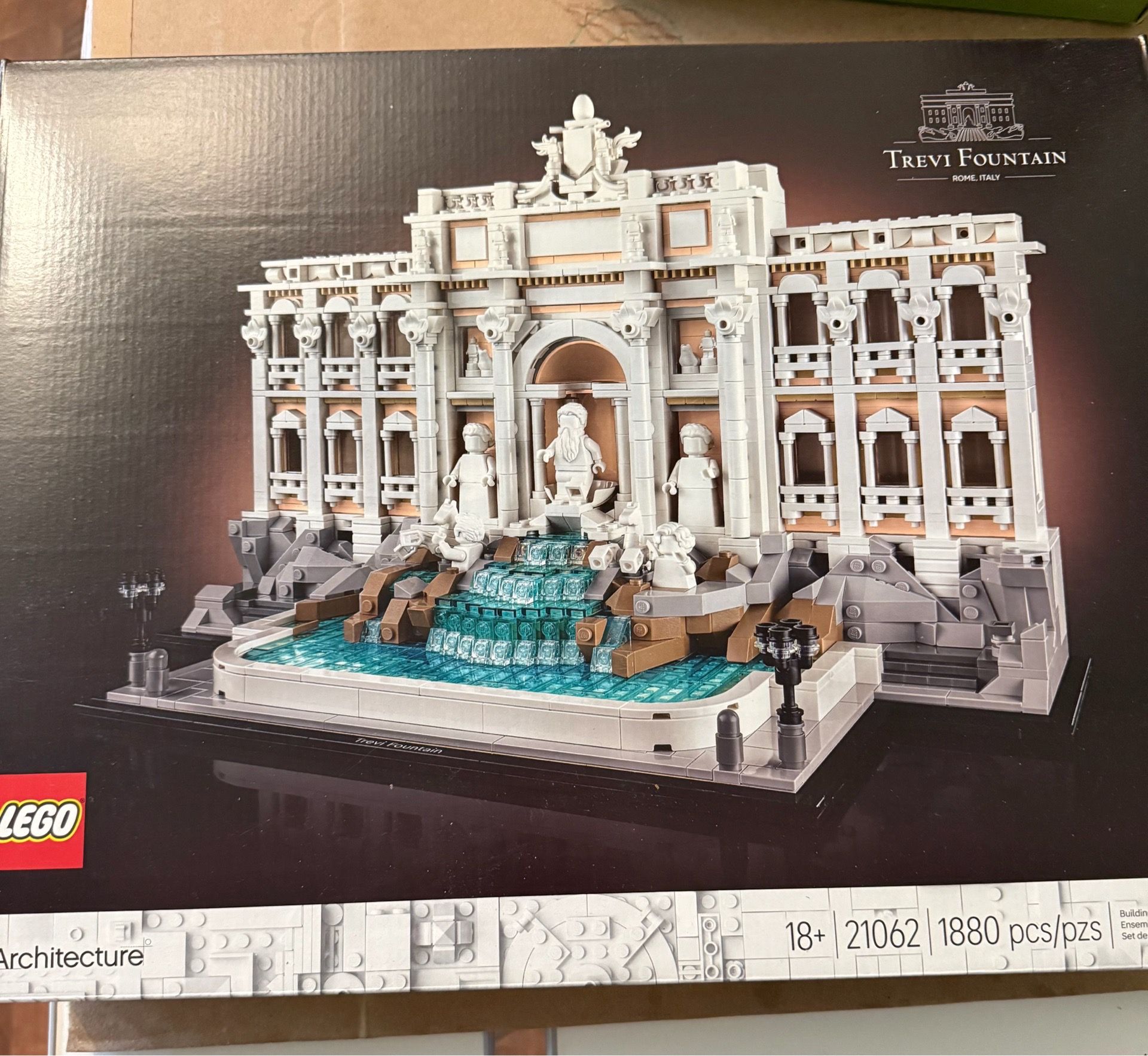 Legos Architecture Trevi Fountain