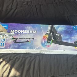 Jetson Moonbeam Deluxe Light-up Kick Scooter for Kids Black